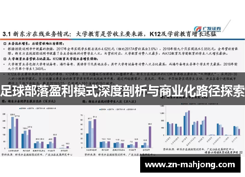 足球部落盈利模式深度剖析与商业化路径探索 足球部落盈利模式深度剖析与商业化路径探索